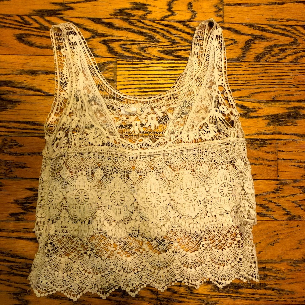 Macrame tank top